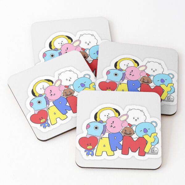 Item preview, BT21 sticker for army designed and sold by Anthuank.
