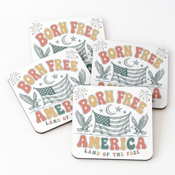 Item preview, Born Free America  designed and sold by AuroraPublishing.
