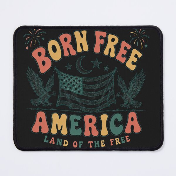 Item preview, Born Free America designed and sold by LinaDesign Store.