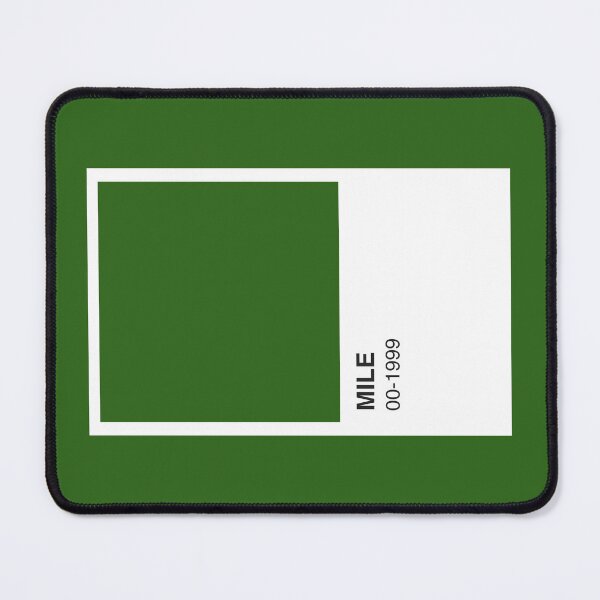 Item preview, Mile Movie Green Colour Swatch - Green Border designed and sold by The Colourful Game.
