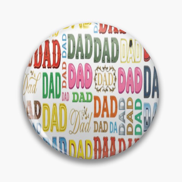 Item preview, Bold Dad Typography Pattern designed and sold by Imaginarium of Chaos falcon88 .