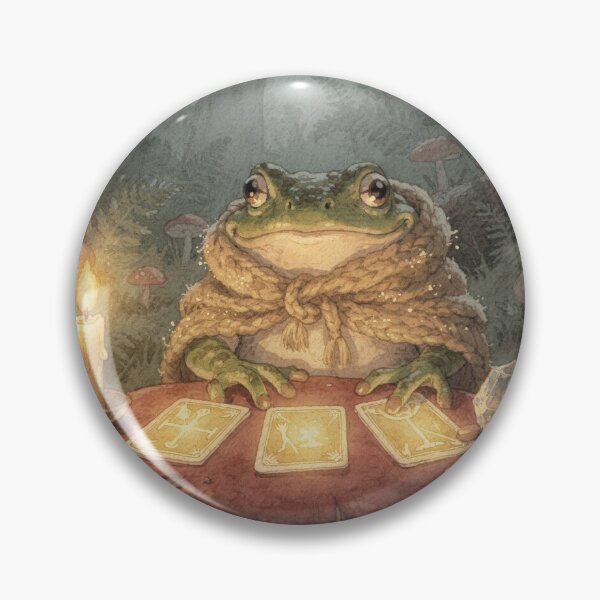 Item preview, The Toad Reads Your Tarot designed and sold by PictorialWhimsy.