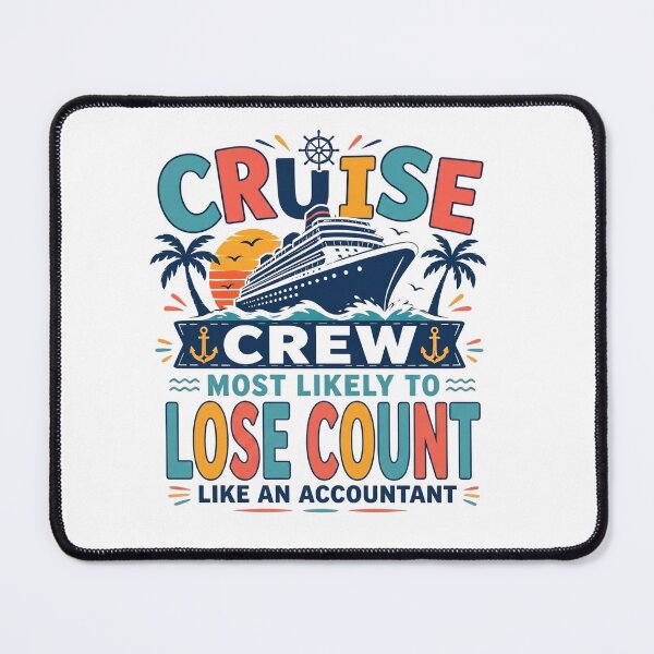 Item preview, Most Likely to Lose Count Like an Accountant – Funny Family Cruise Crew Matching – Accountant Vacation designed and sold by Winarrts.