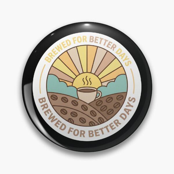 Item preview, Brewed For Better Days Coffee Sunrise designed and sold by Sketchlegacy.