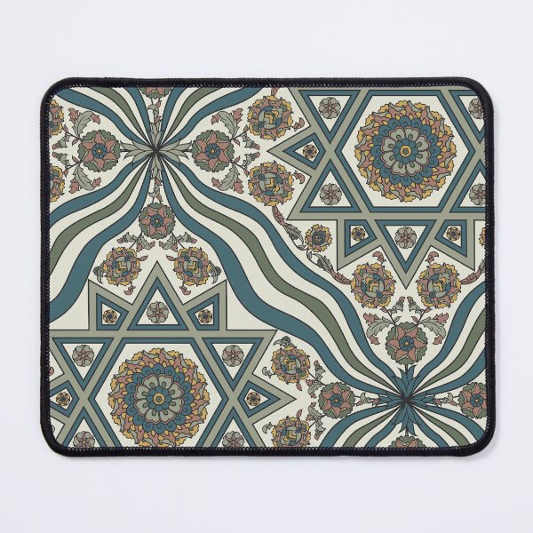 Item preview, Vintage Mandala Geometric Floral Tile Pattern designed and sold by cirgitstudio.