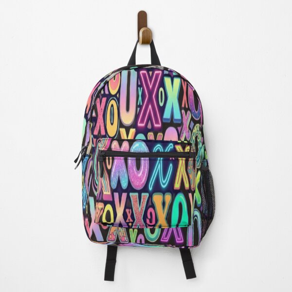 Item preview, XO Colorful Typography Pattern designed and sold by Imaginarium of Chaos falcon88 .