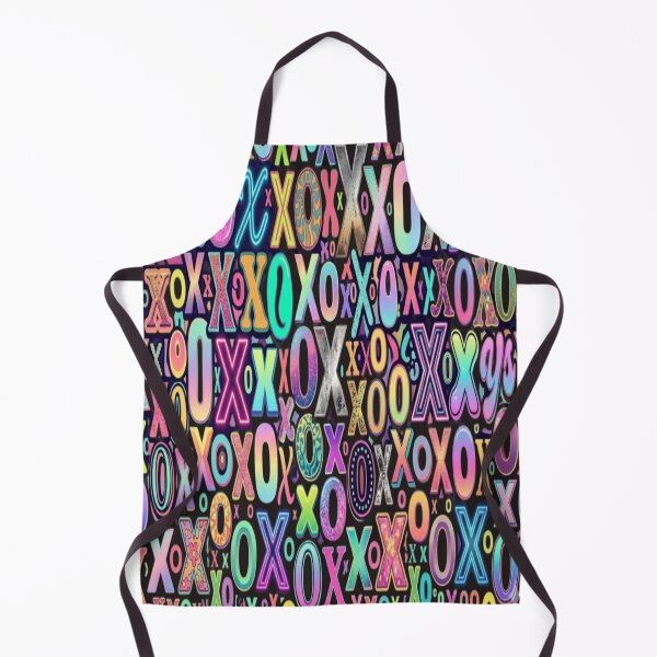 Item preview, XO Colorful Typography Pattern designed and sold by Imaginarium of Chaos falcon88 .