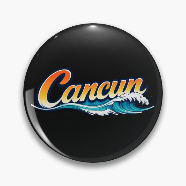 Item preview, Cancun Mexico Travel Holiday Surfing Graphic designed and sold by Tsugraf Designs.