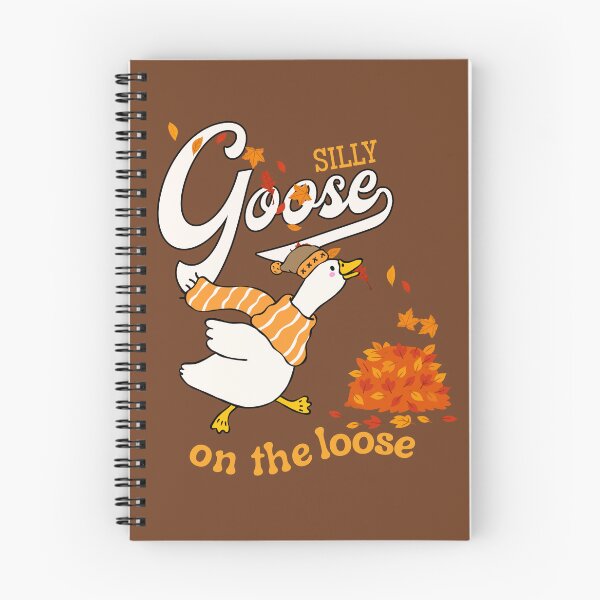 Item preview, Fall season silly goose on the loose designed and sold by InkRiot Studios.