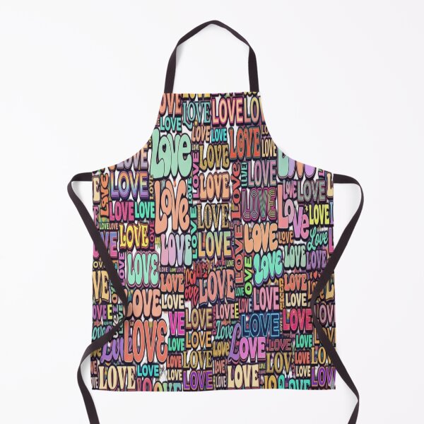 Item preview, Colorful Love Typography Pattern designed and sold by Imaginarium of Chaos falcon88 .