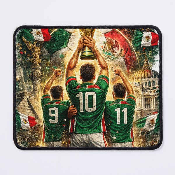 Item preview, Mexico Soccer 2026 Shirt – Mexican Football Fan Gift designed and sold by UrbanPrintVibes.