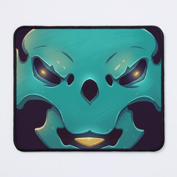 Item preview, Teal Flame Skull Emblem designed and sold by AirCrayons27.