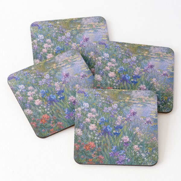 Item preview, Monet Impressionist painting artwork landscape Post-Impressionist floral designed and sold by BlueLineLAX.