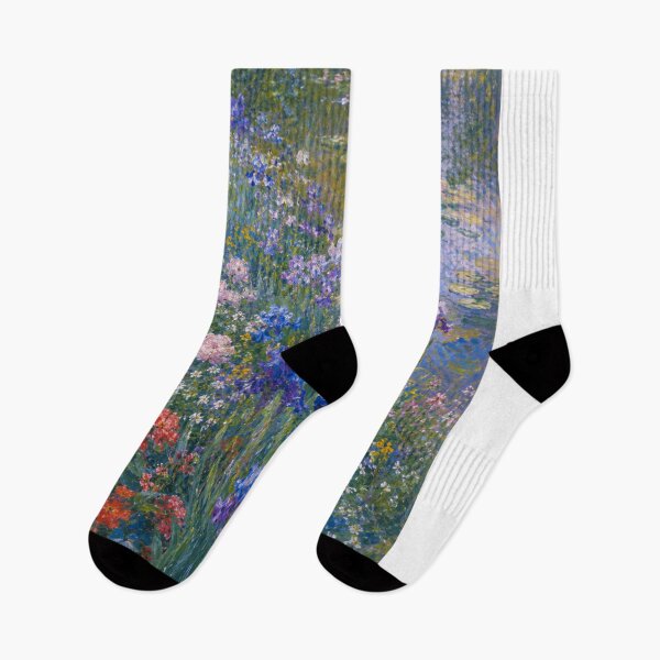 Artikelvorschau, Monet, impressionistisches Gemälde, Landschaft, postimpressionistische Blumen entworfen und verkauft von BlueLineLAX.