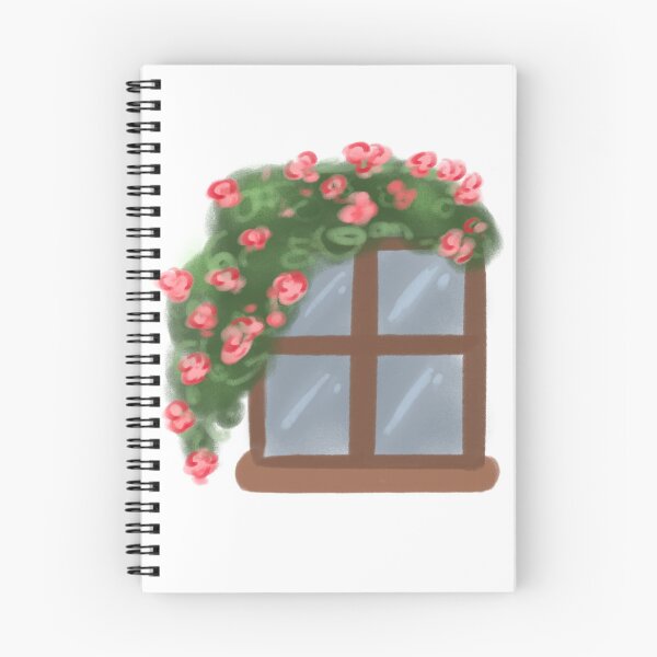 Item preview, Rustic Window with some flowers  designed and sold by tornasolhaze.