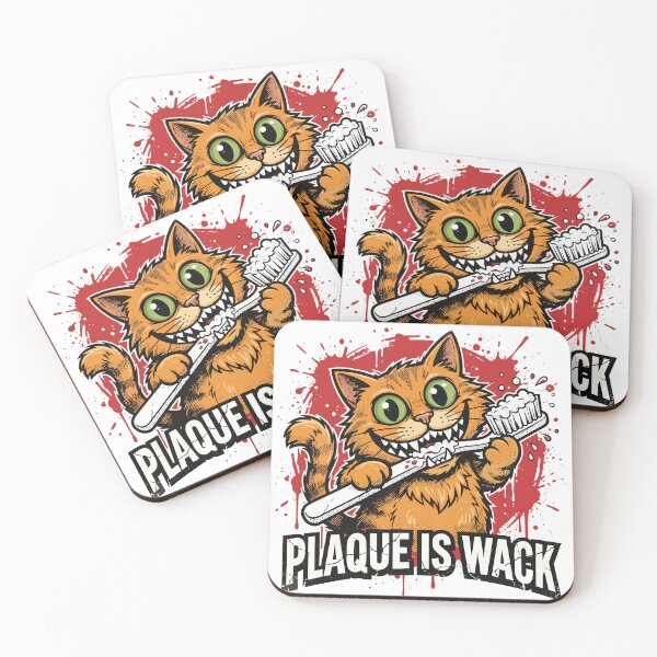 Item preview, cat theet plaque is wack designed and sold by Uglyandcute.