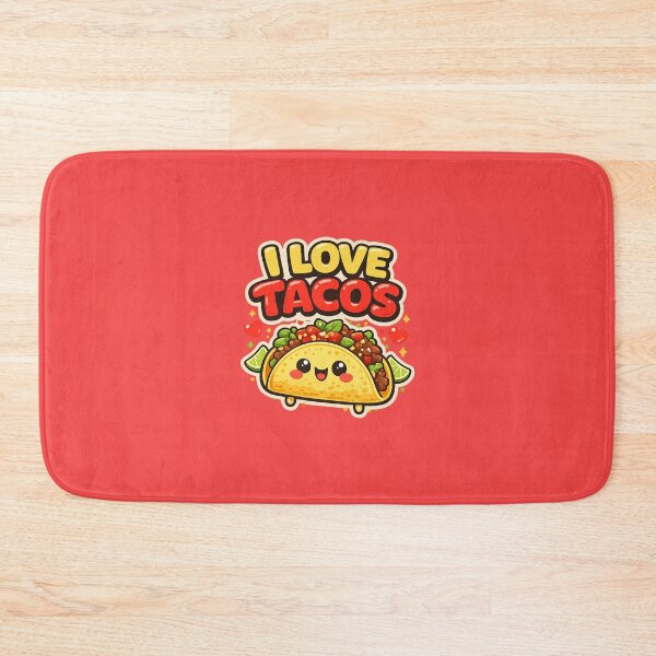 Item preview, I Love Tacos Cute Mexican Food Lover designed and sold by Magmashup.