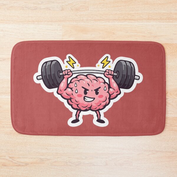 Item preview, Strong Brain – Sticker designed and sold by Tkhtbrand.