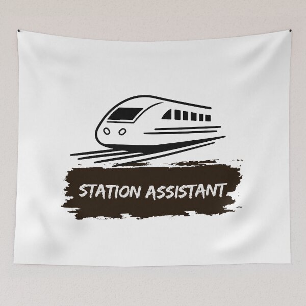 Item preview, Station Assistant Design | Railway & Transport Staff Professional Gift designed and sold by ChooseAndPrint.
