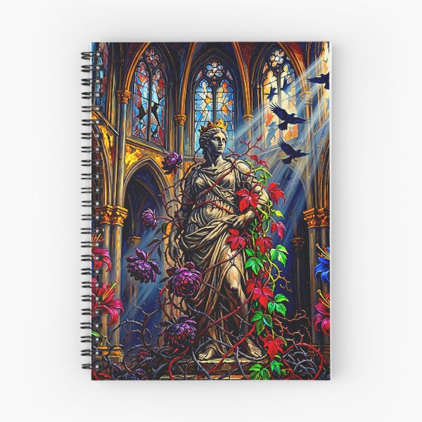 Item preview, Dark Gothic Art &amp; Fine Art Prints (1:1 Square Posters) designed and sold by Cyber-ART-Studio.