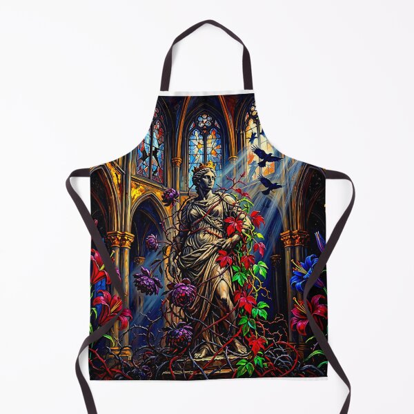 Item preview, Dark Gothic Art &amp; Fine Art Prints (1:1 Square Posters) designed and sold by Cyber-ART-Studio.