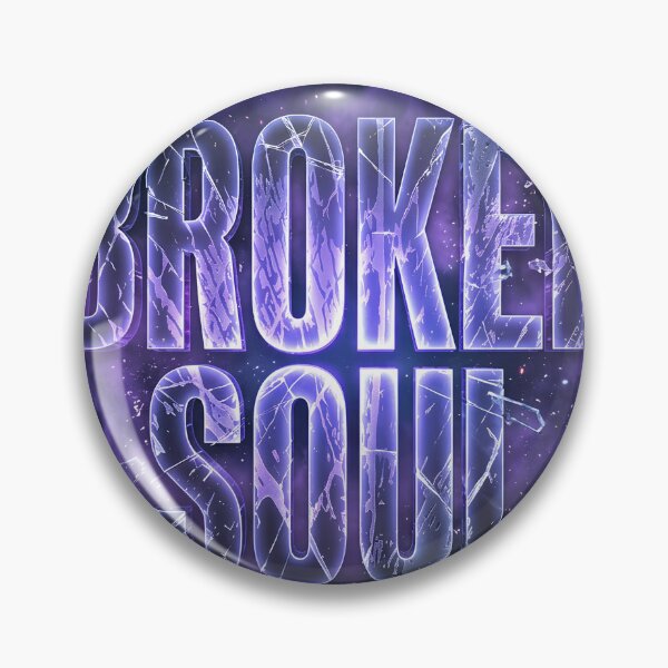Item preview, Broken Soul - Shattered Glass Typography designed and sold by QuirkyCloud Designs.
