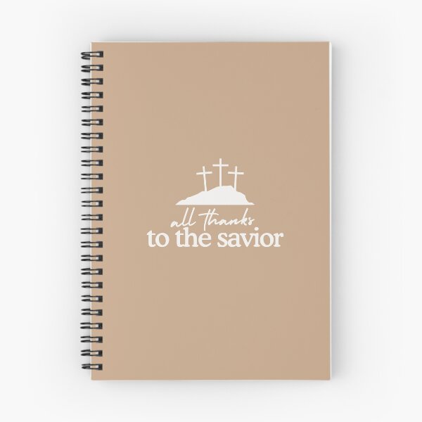 Item preview, All Thanks to the Savior - light brown designed and sold by oceanblessings.