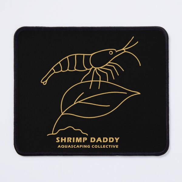 Item preview, Gold Shrimp Daddy Minimalist Line Art Aquascaping designed and sold by Form & Fauna.