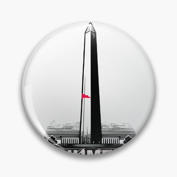 Item preview, Monuments - Classic logo with the bloody crack in our democracy designed and sold by cindyb.