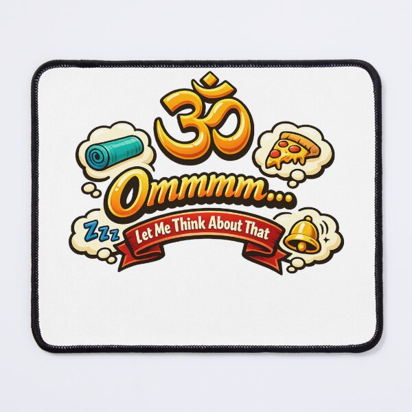 Item preview, Ommmm Let Me Think designed and sold by Dresut.