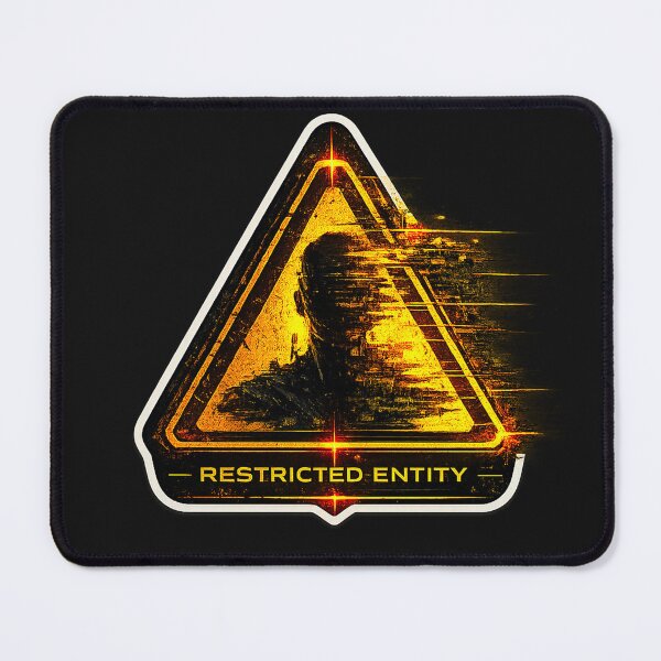 Item preview, RESTRICTED ENTITY designed and sold by ShadowSignal.