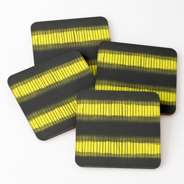 Item preview, Grunge Stripes in Black and Yellow designed and sold by LAEC-Shop.