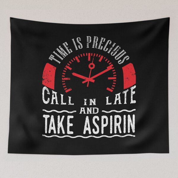 Item preview, Take Aspirin Sick Day Unique Shirt Call In Late designed and sold by shoppzee.