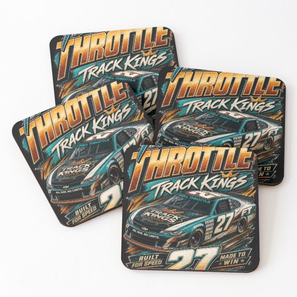 Item preview, Vintage Full Throttle Stock Car Racing designed and sold by Anarodic.