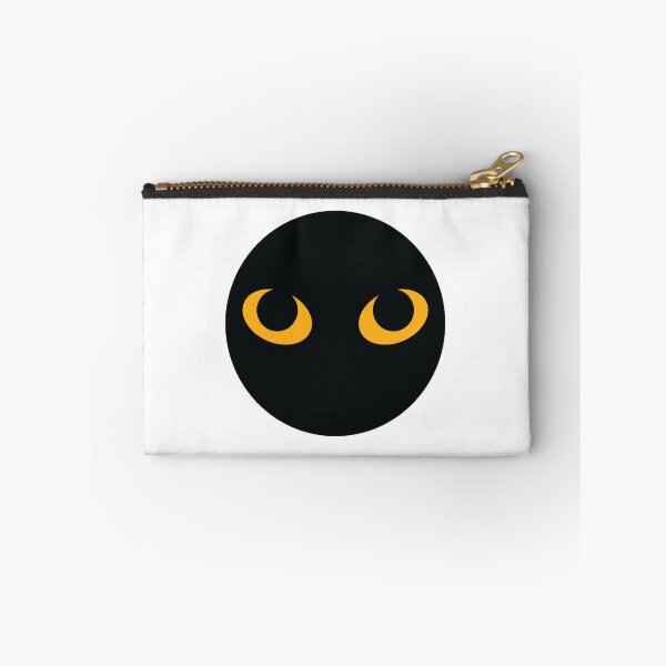 Item preview, Black Cat Yellow Eyes Stare Down Sticker Pin  designed and sold by Rolographics1.