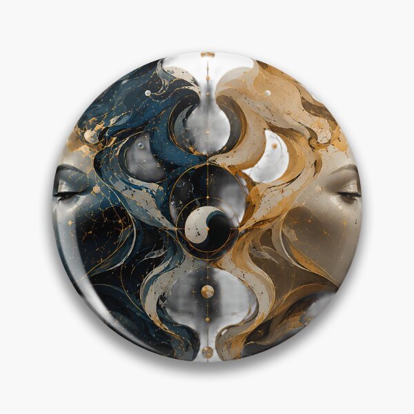 Item preview, Ethereal Iridescent Glow: Modern Abstract Portrait designed and sold by SupernovaNote.