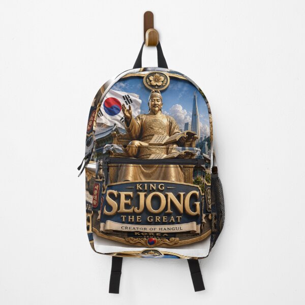 Item preview,  King Sejong Monument Korea 3D Label   designed and sold by PaintMeWorld.