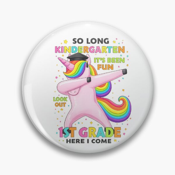 Item preview, So Long Kindergarten It's Been Fun Look Out 1st Grade Here I Come designed and sold by anaotradnova.