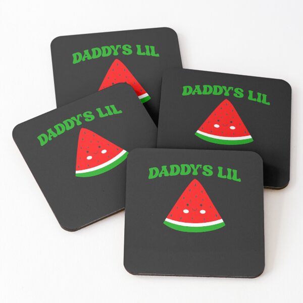 Item preview, Daddy's Lil Watermelon Cute Submissive Saying designed and sold by SharpThreadZ.