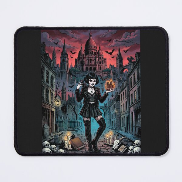 Item preview, Amévile: Goth Aesthetic & Occult Paris Comic Art designed and sold by MetalSatyrShop.