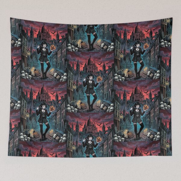 Item preview, Amévile: Goth Aesthetic & Occult Paris Comic Art designed and sold by MetalSatyrShop.