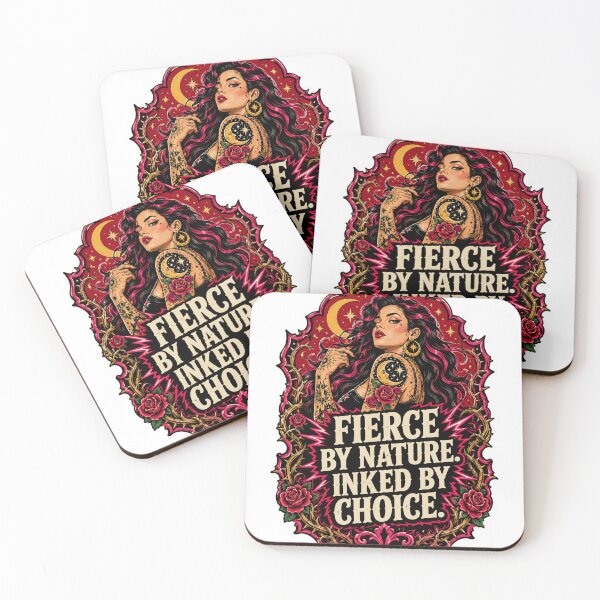 Item preview, Fierce Inked Choice Punk Aesthetic Woman designed and sold by Squiggle Happy.