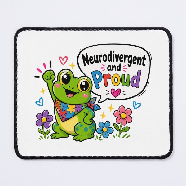 Item preview, Neurodivergent and Proud designed and sold by Mother Daughter Drawings .