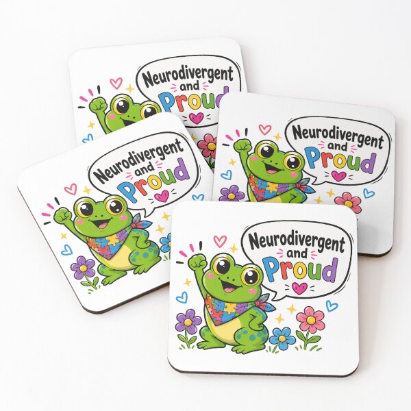 Item preview, Neurodivergent and Proud designed and sold by Mother Daughter Drawings .