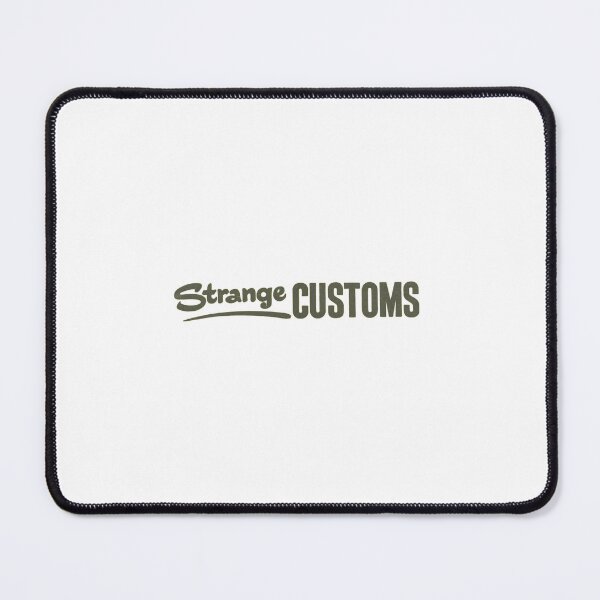 Item preview, Strange Customs Vintage Hot Rod Comic Logo designed and sold by Lilith.3x313 Vault.