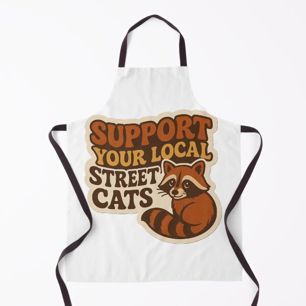 Item preview, Your Local Street Cats - Funny Raccoon designed and sold by BY CHOU.