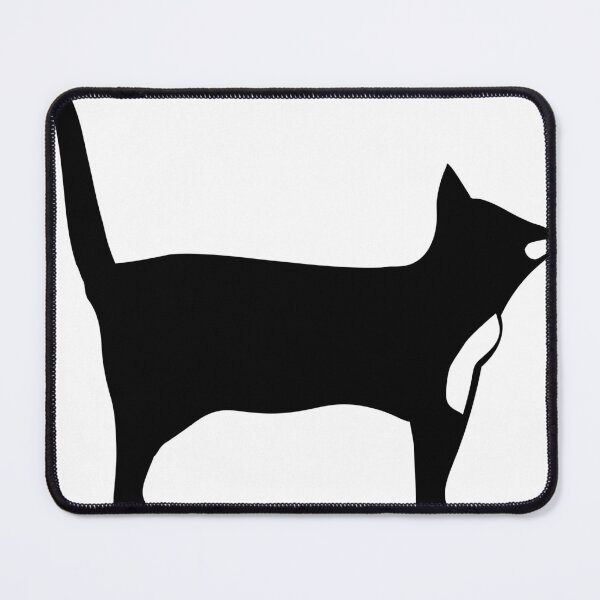 Item preview, The Black Common Cat Illustration Side View  designed and sold by Rolographics1.