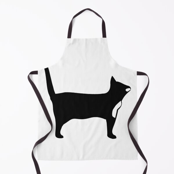 Item preview, The Black Common Cat Illustration Side View designed and sold by Rolographics1.