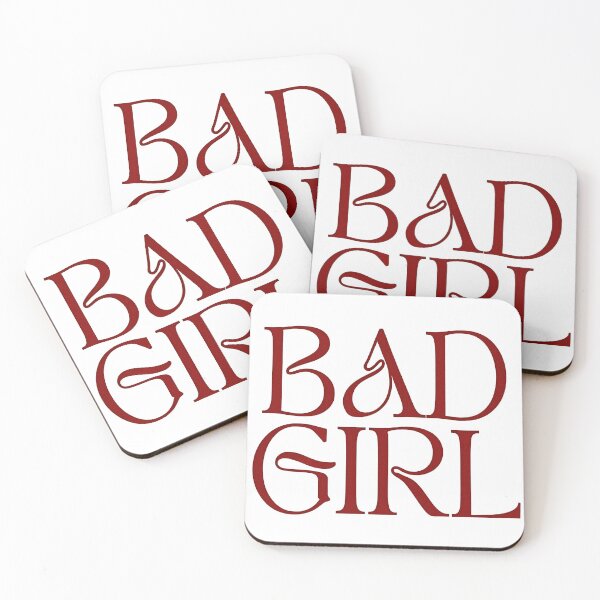 Item preview, Minimalist Bad Girl Typography designed and sold by HappyOops.