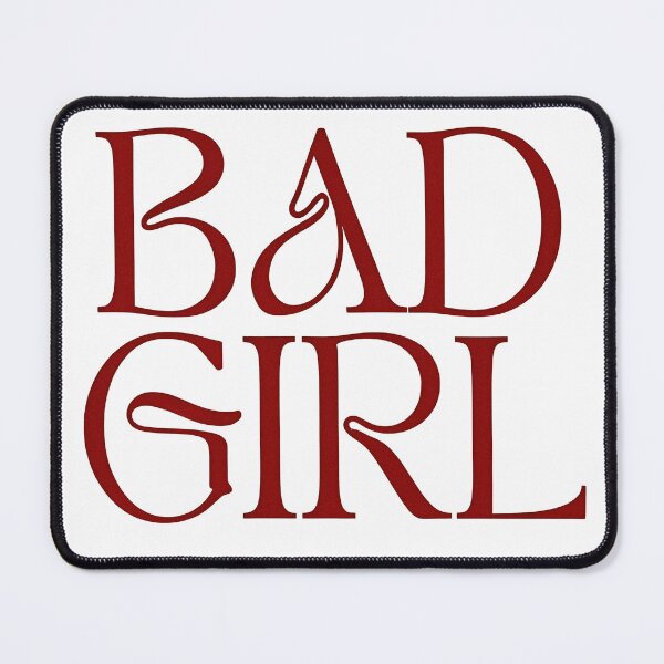 Item preview, Minimalist Bad Girl Typography designed and sold by HappyOops.